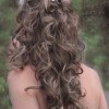 Coiffure mariage cheveux longs boucles