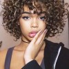 Cheveux court curly