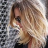 Coupe blonde cheveux long
