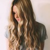 Idee coiffure cheveux long boucles
